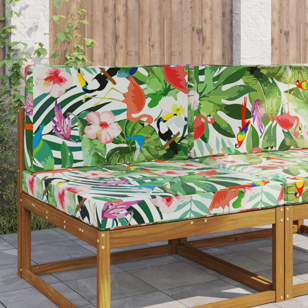 Sofakissen für draußen 2 pcs Bunt Polyester