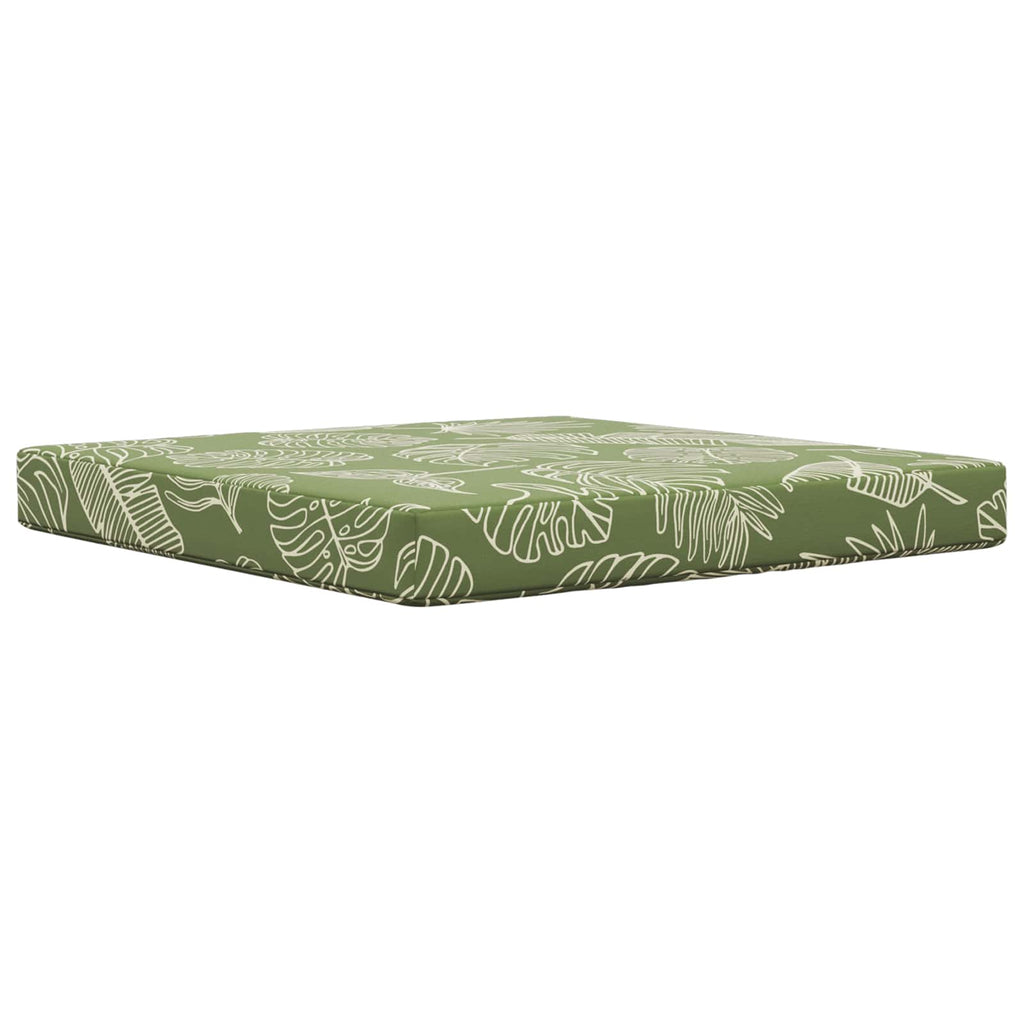 Sofakissen für draußen 2 pcs Blattdesign Polyester