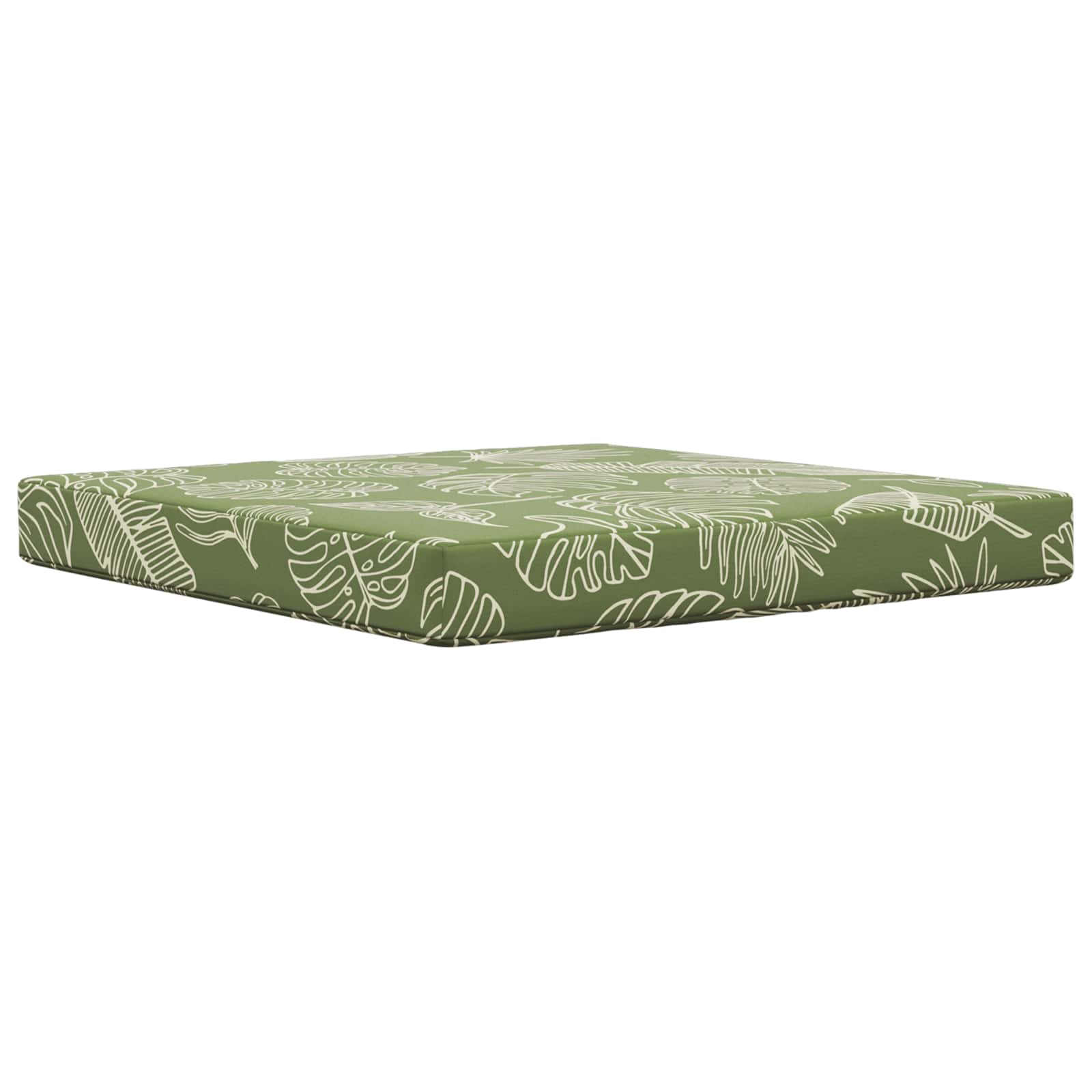 Sofakissen für draußen 2 pcs Blattdesign Polyester