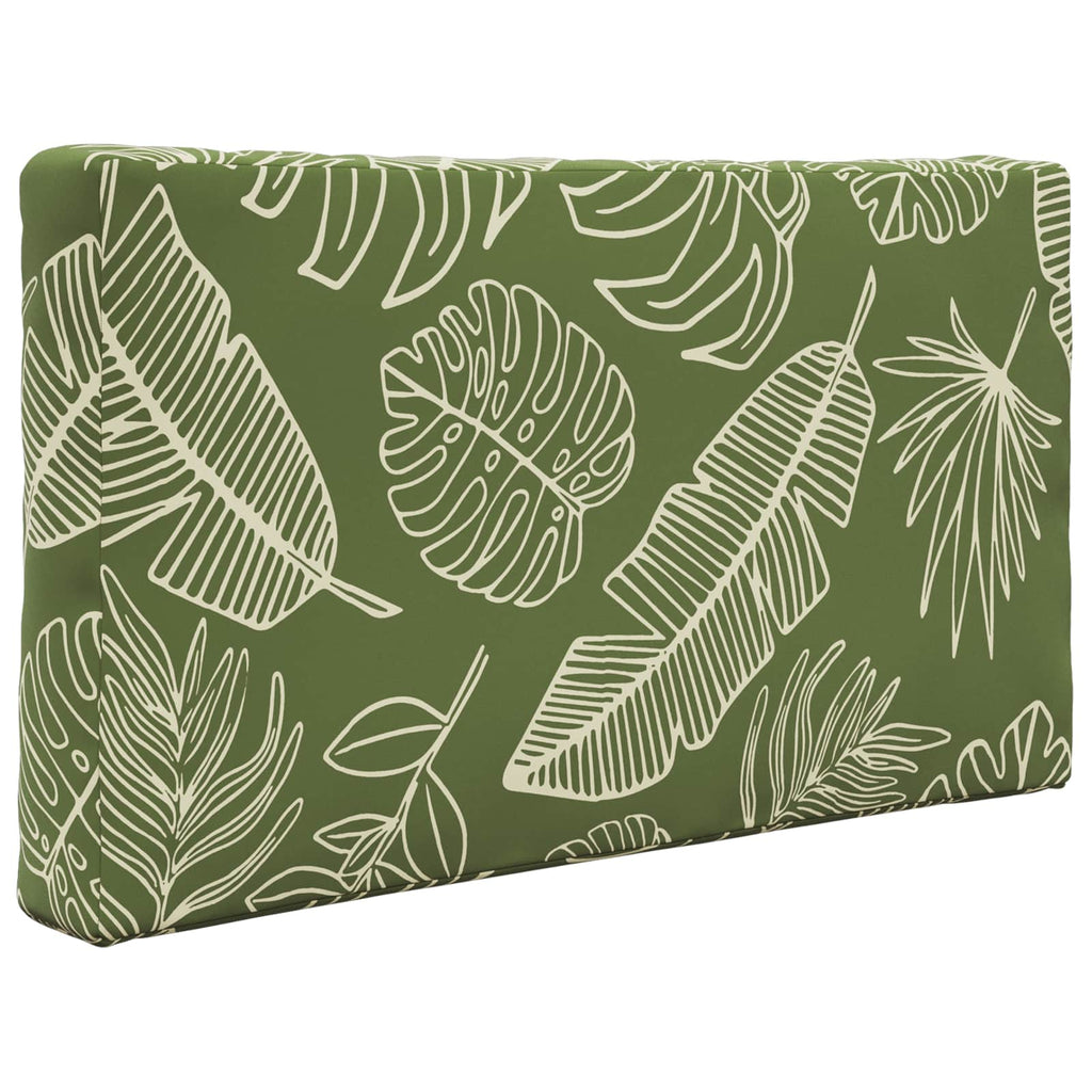 Sofakissen für draußen 2 pcs Blattdesign Polyester