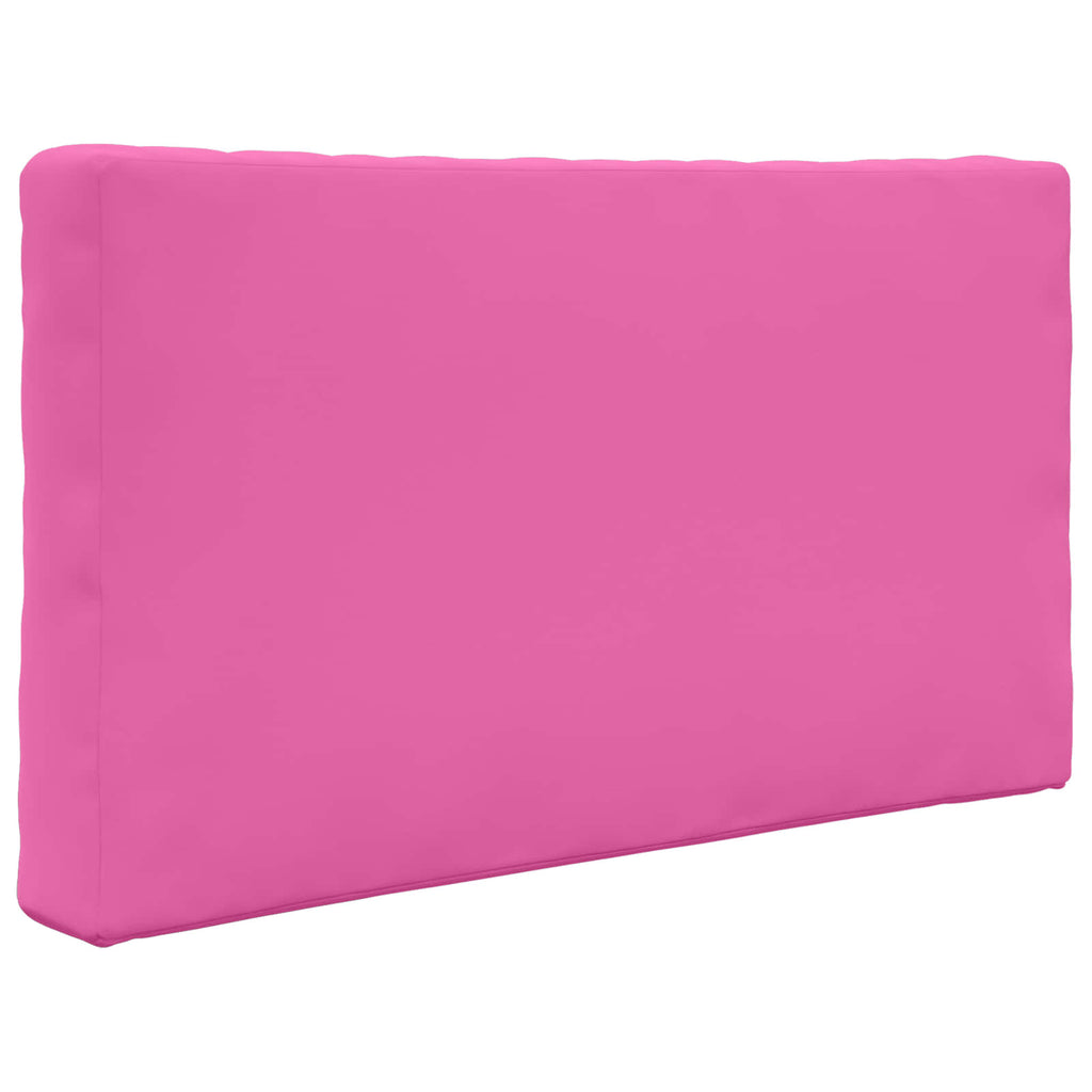 Sofakissen für draußen 2 pcs Rosa Polyester