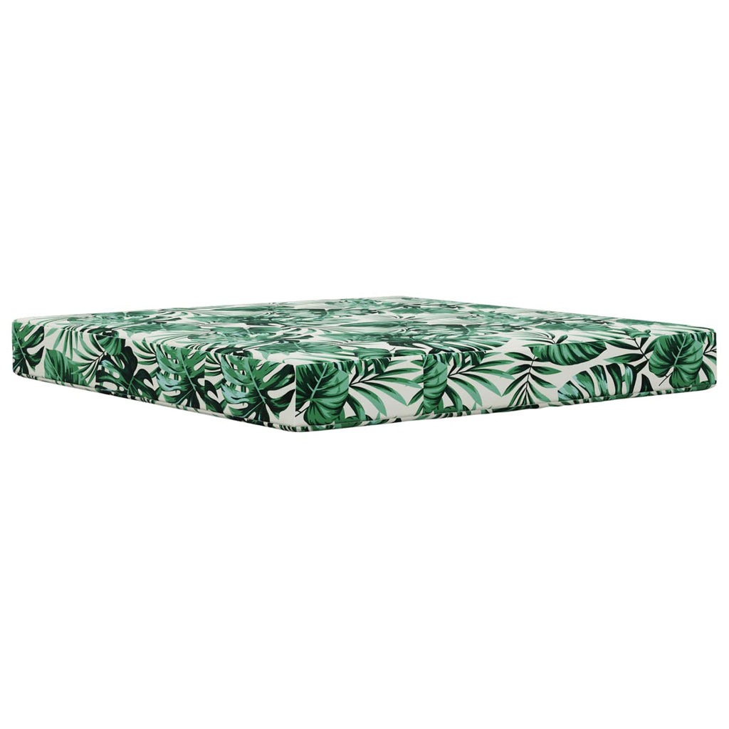 Sofakissen für draußen 2 pcs Blattmuster Polyester
