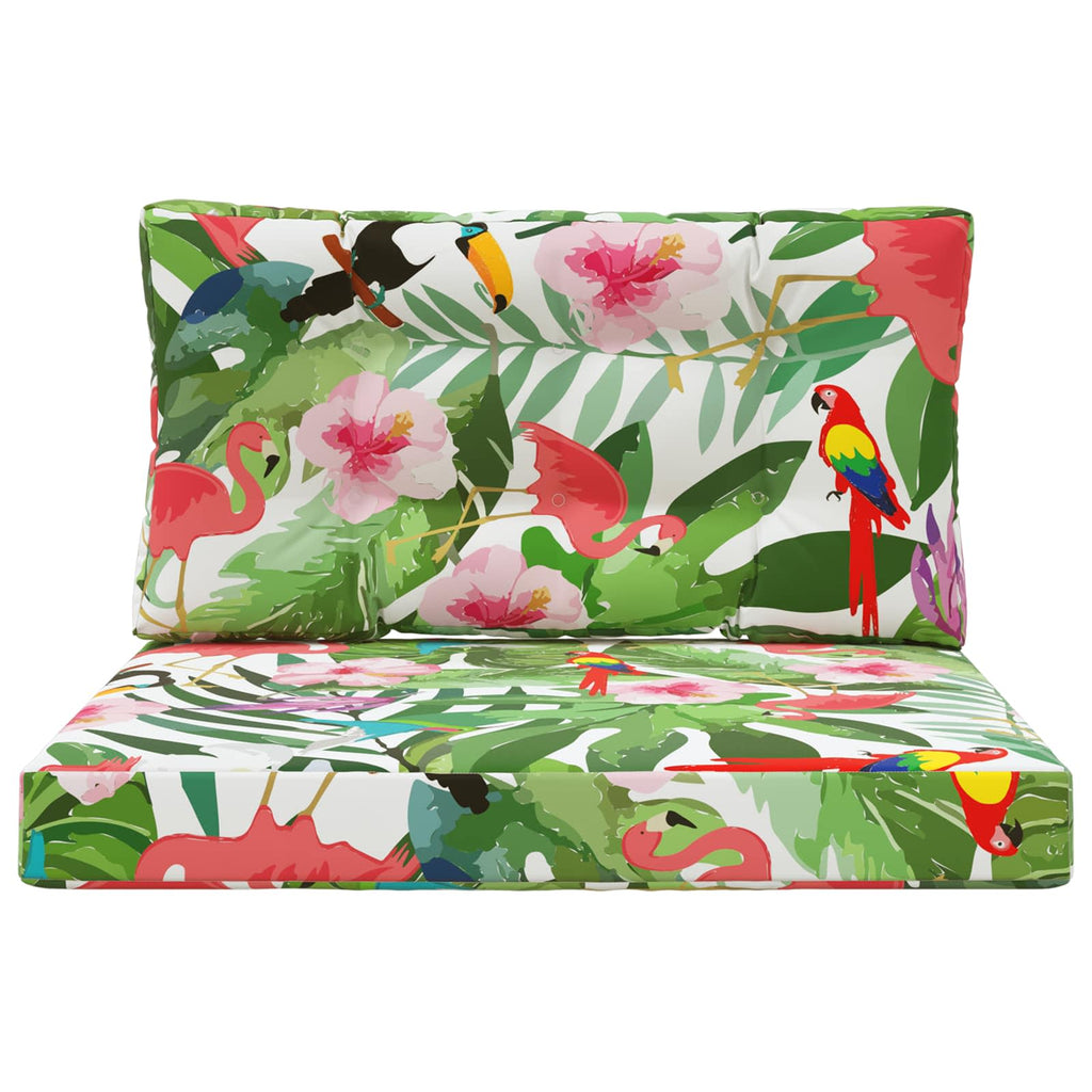 Sofakissen für draußen 2 pcs Bunt Polyester