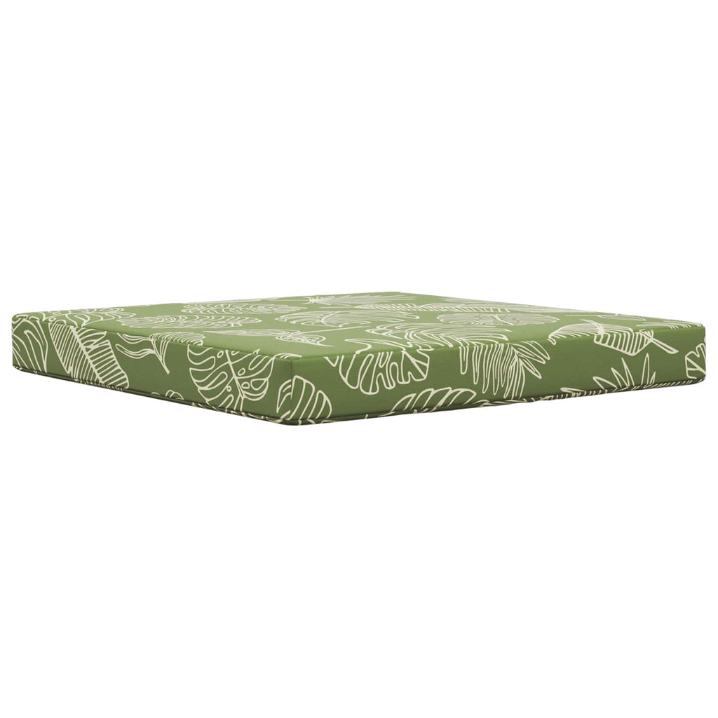 Sofakissen für draußen 2 pcs Blattdesign Polyester