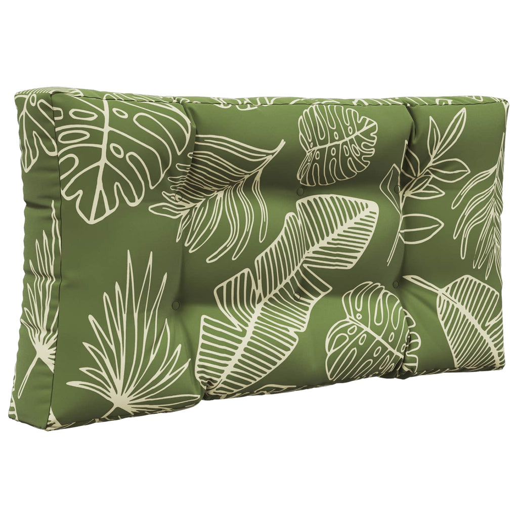 Sofakissen für draußen 2 pcs Blattdesign Polyester