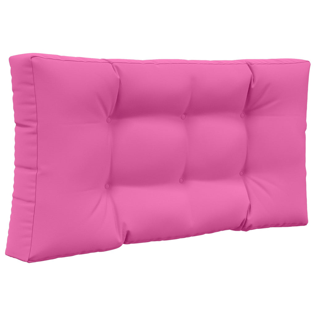 Sofakissen für draußen 2 pcs Rosa Polyester