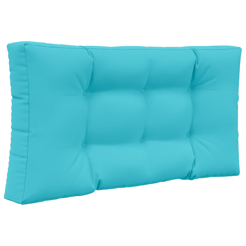 Sofakissen für draußen 2 pcs Türkis Polyester