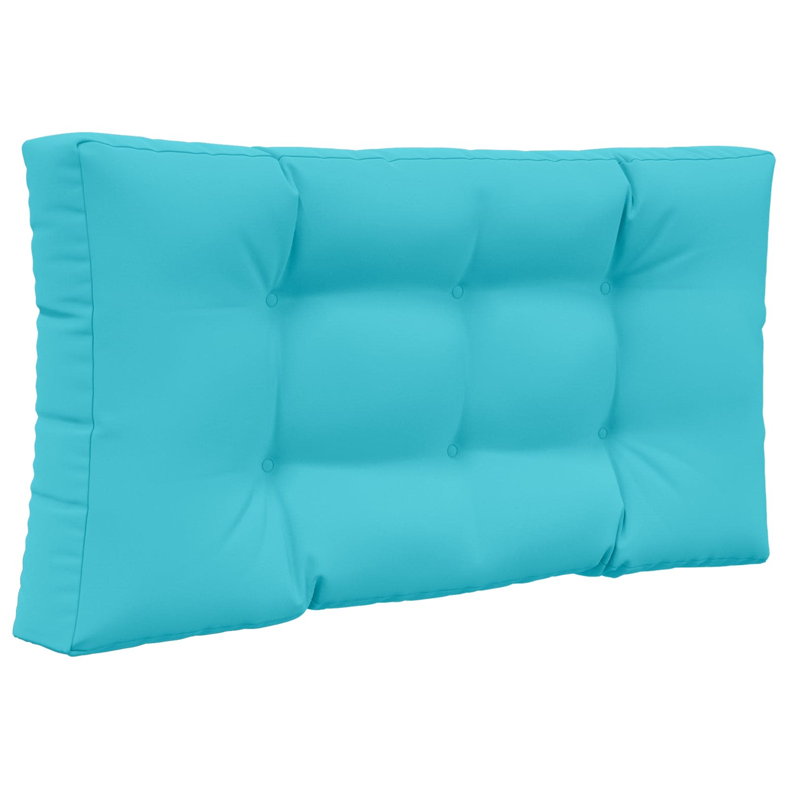 Sofakissen für draußen 2 pcs Türkis Polyester