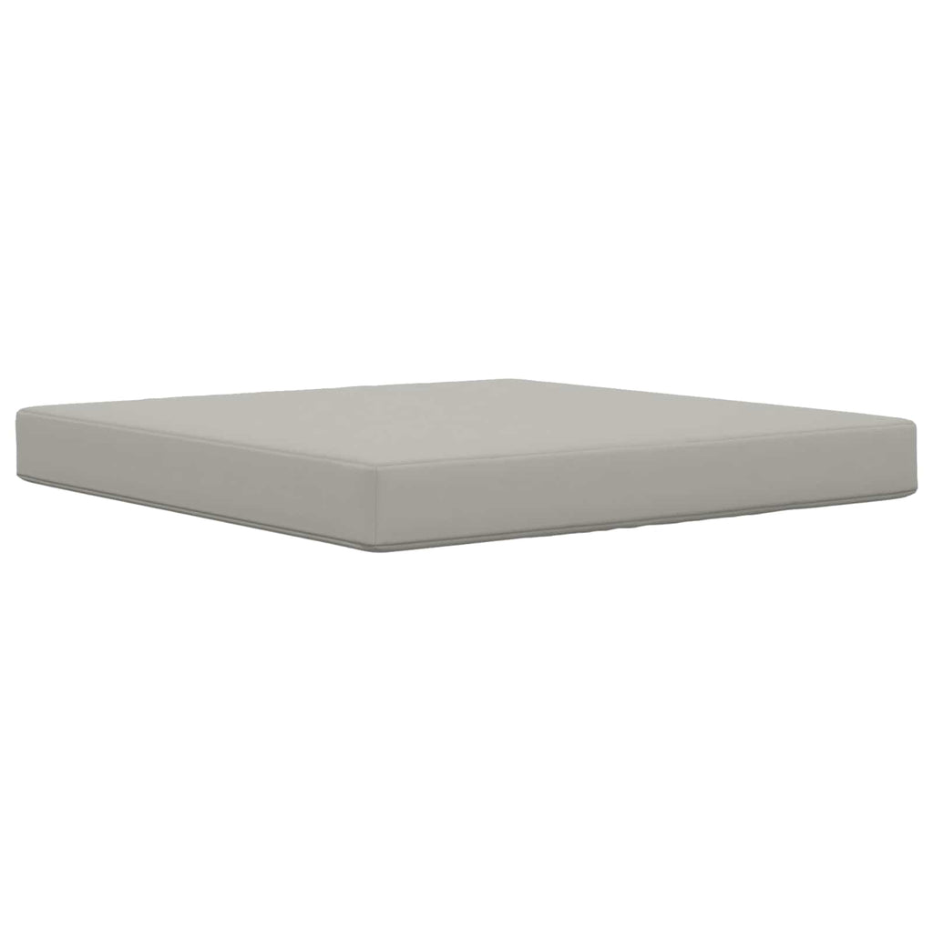 Sofakissen für draußen 3 pcs Grau Polyester