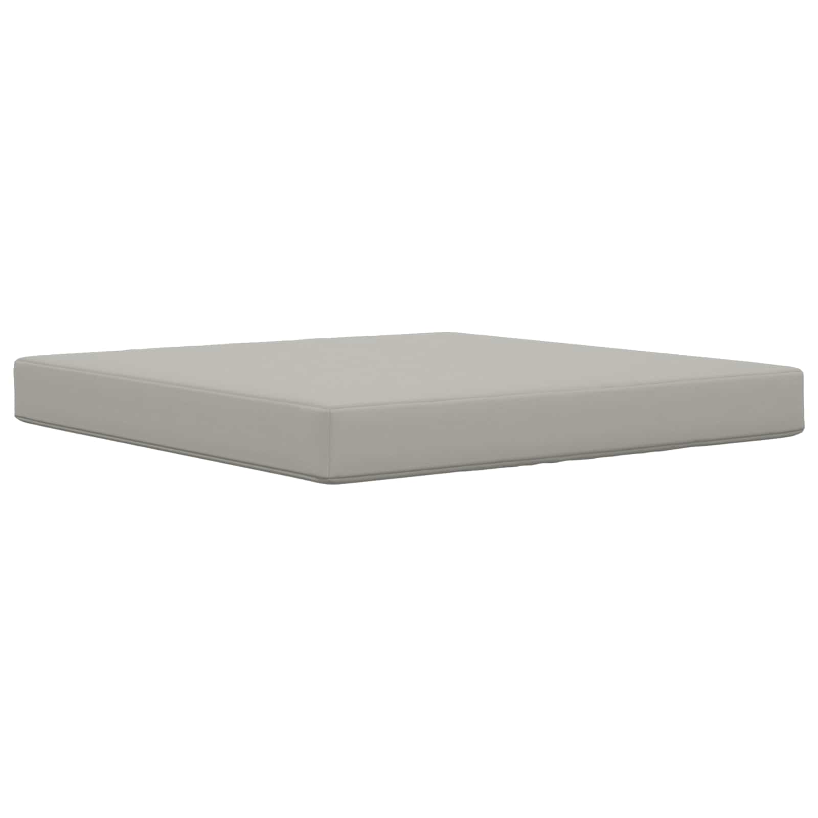 Sofakissen für draußen 3 pcs Grau Polyester