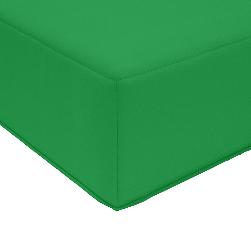 Sofakissen für draußen 3 pcs Grün Polyester