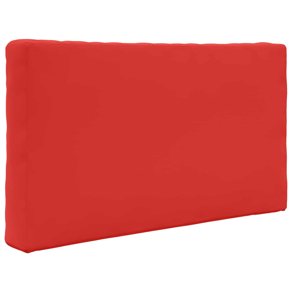 Sofakissen für draußen 3 pcs Rot Polyester