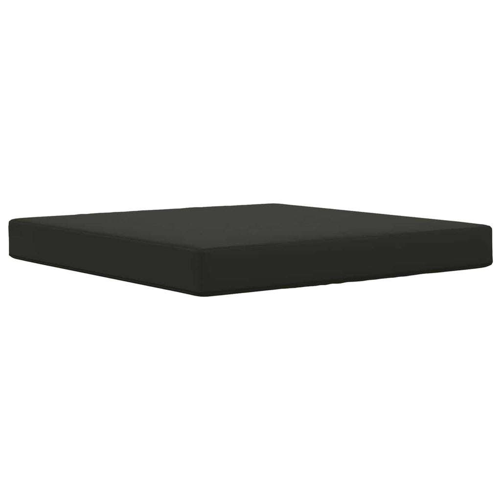 Sofakissen für draußen 3 pcs Schwarz Polyester