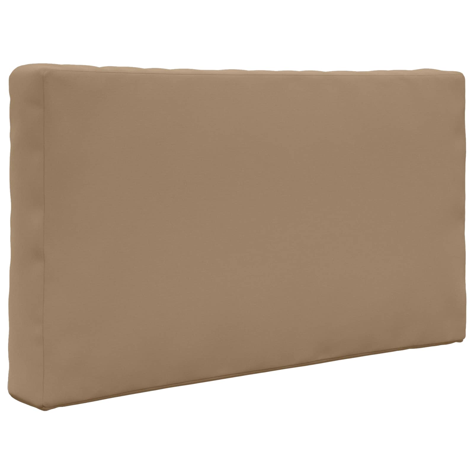 Sofakissen für draußen 3 pcs Taupe Polyester