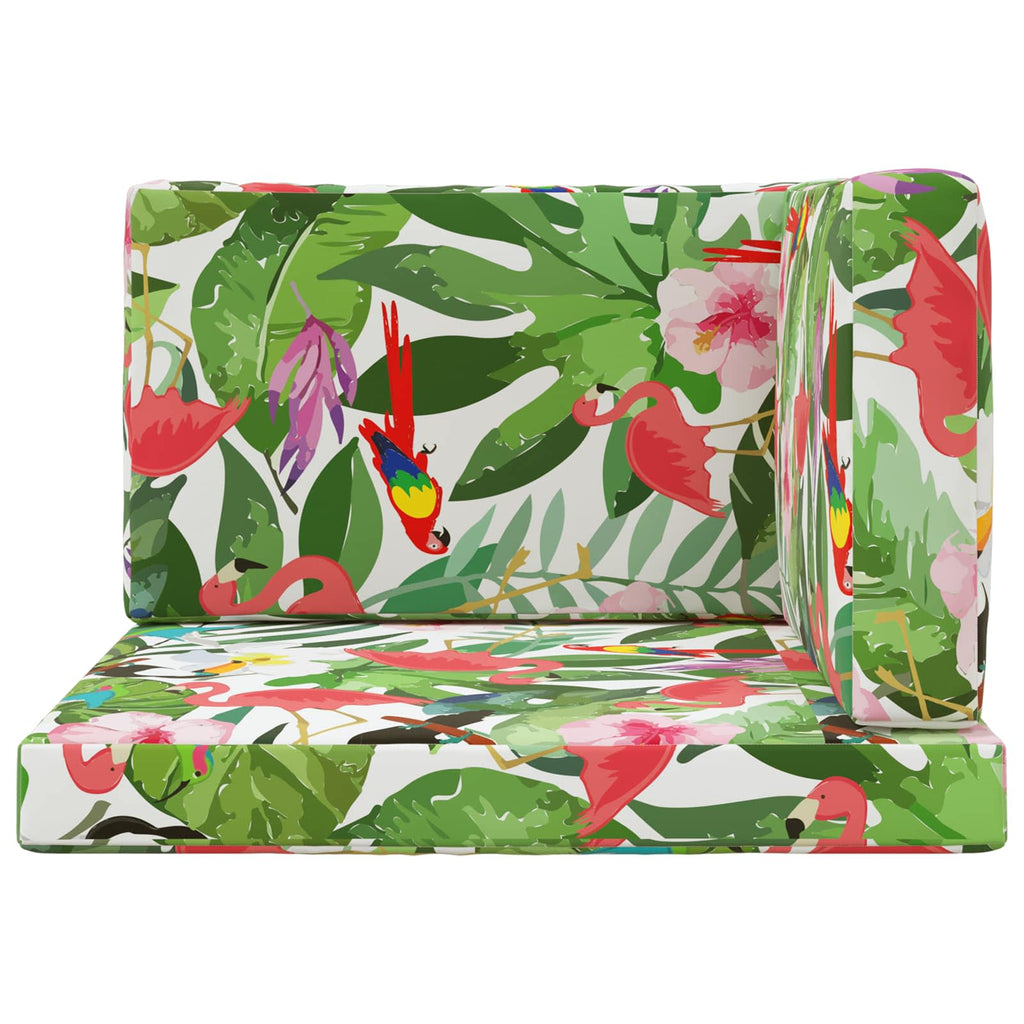 Sofakissen für draußen 3 pcs Bunt Polyester