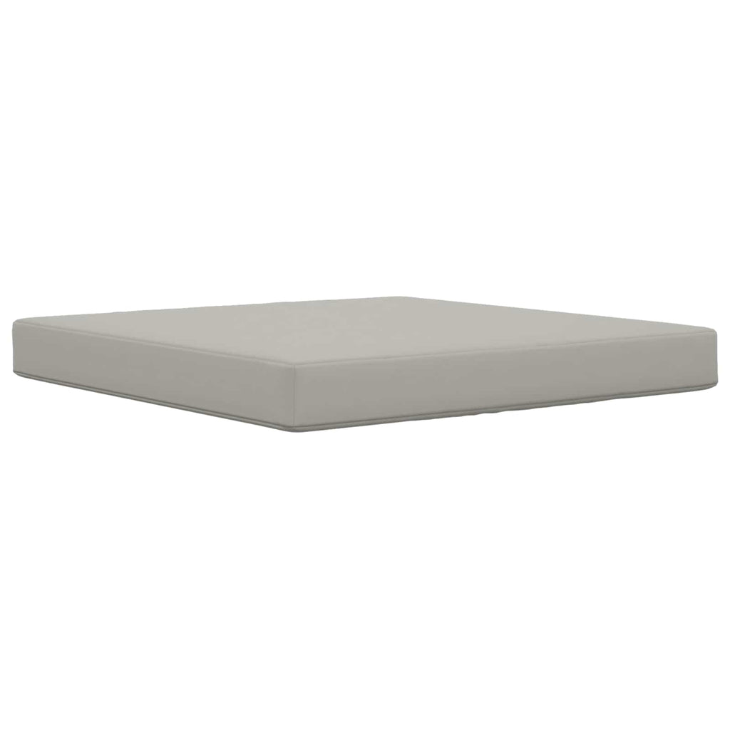 Sofakissen für draußen 3 pcs Grau Polyester