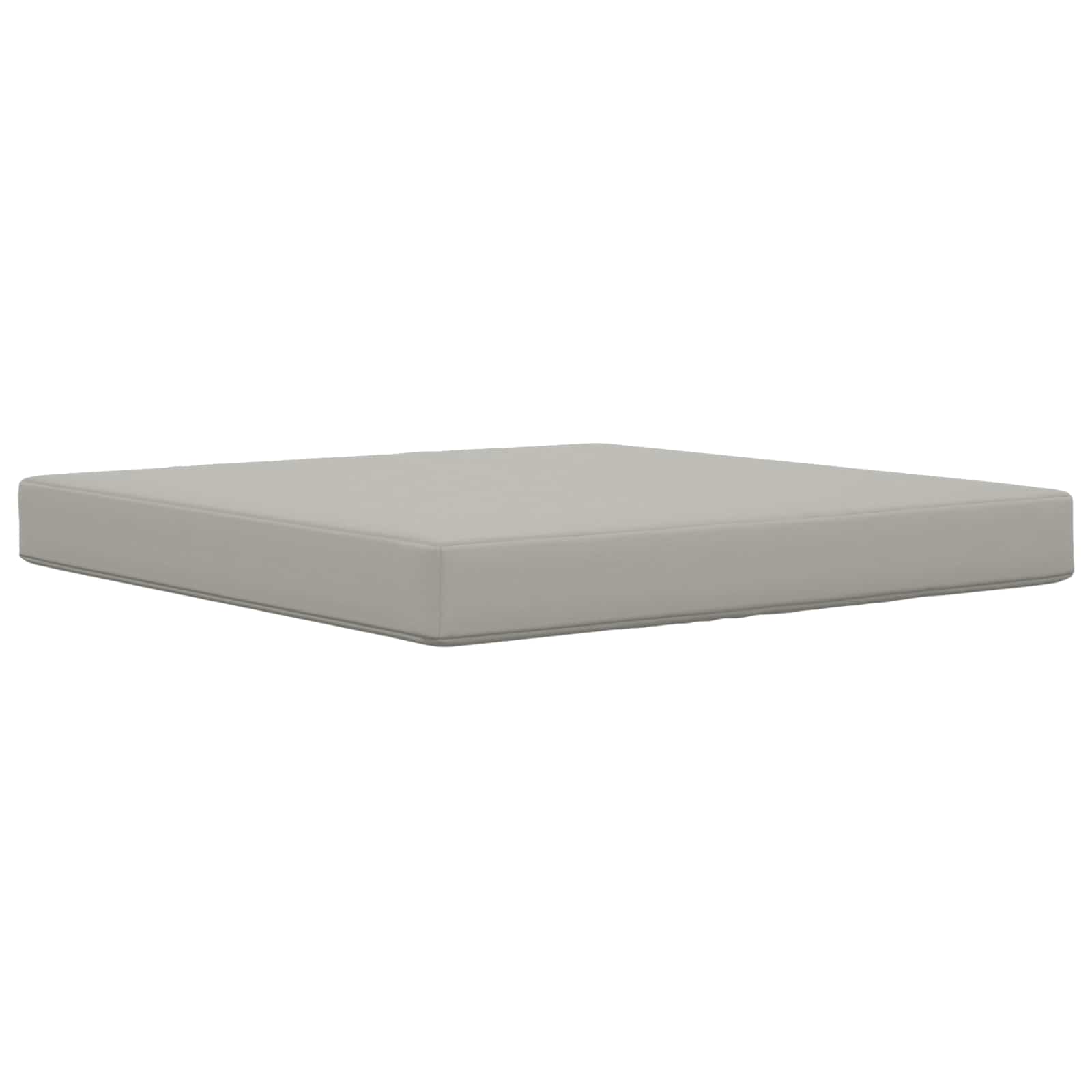 Sofakissen für draußen 3 pcs Grau Polyester