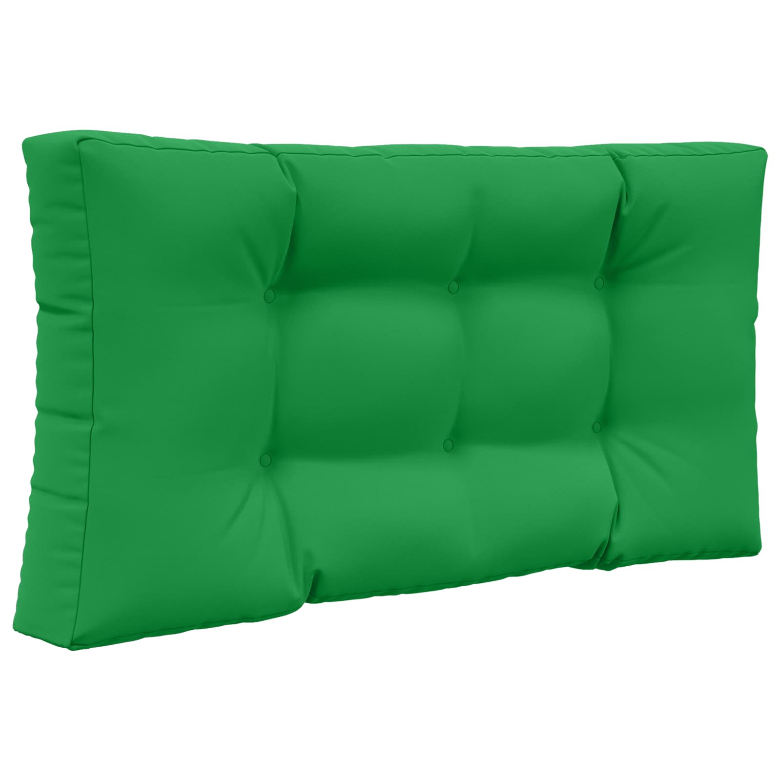 Sofakissen für draußen 3 pcs Grün Polyester