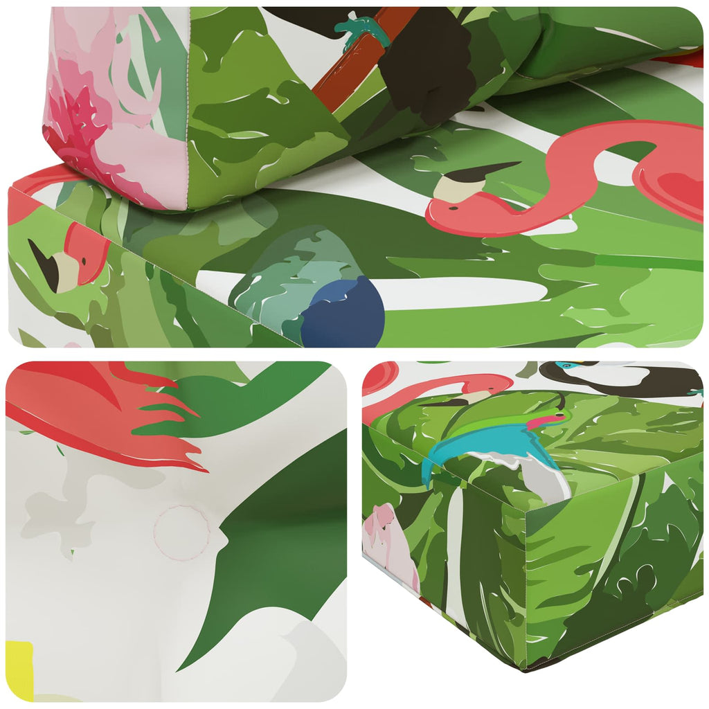 Sofakissen für draußen 3 pcs Bunt Polyester