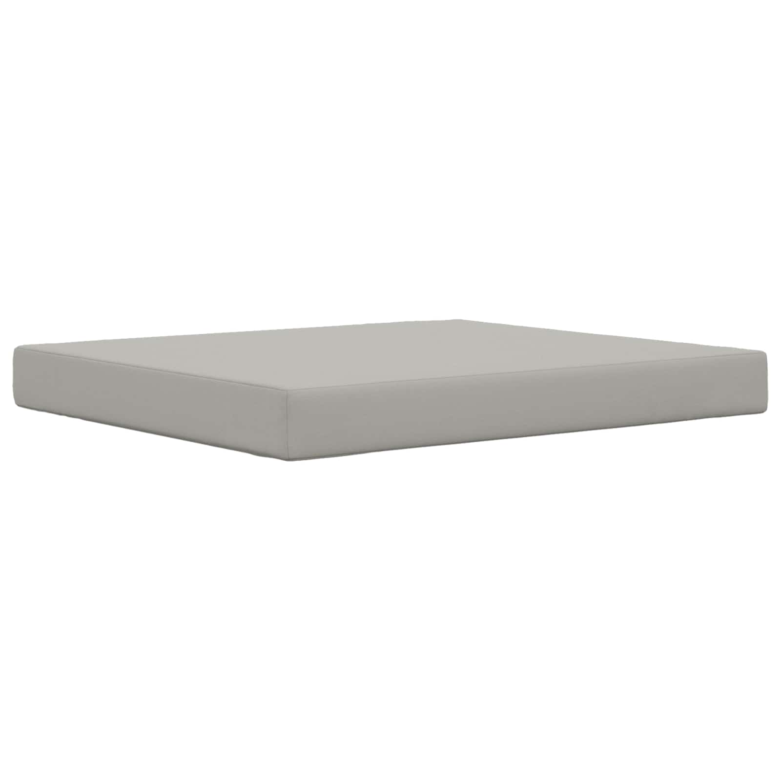 Sofakissen für draußen 2 pcs Grau Polyester
