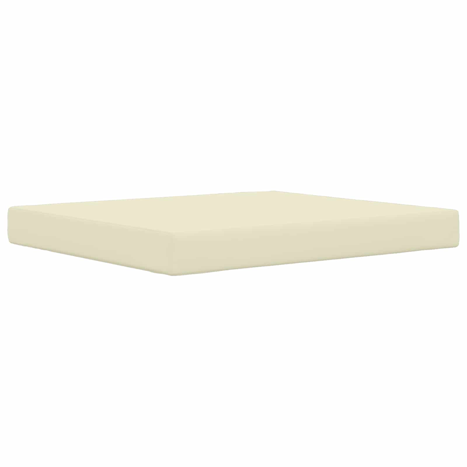 Sofakissen für draußen 2 pcs Creme Polyester