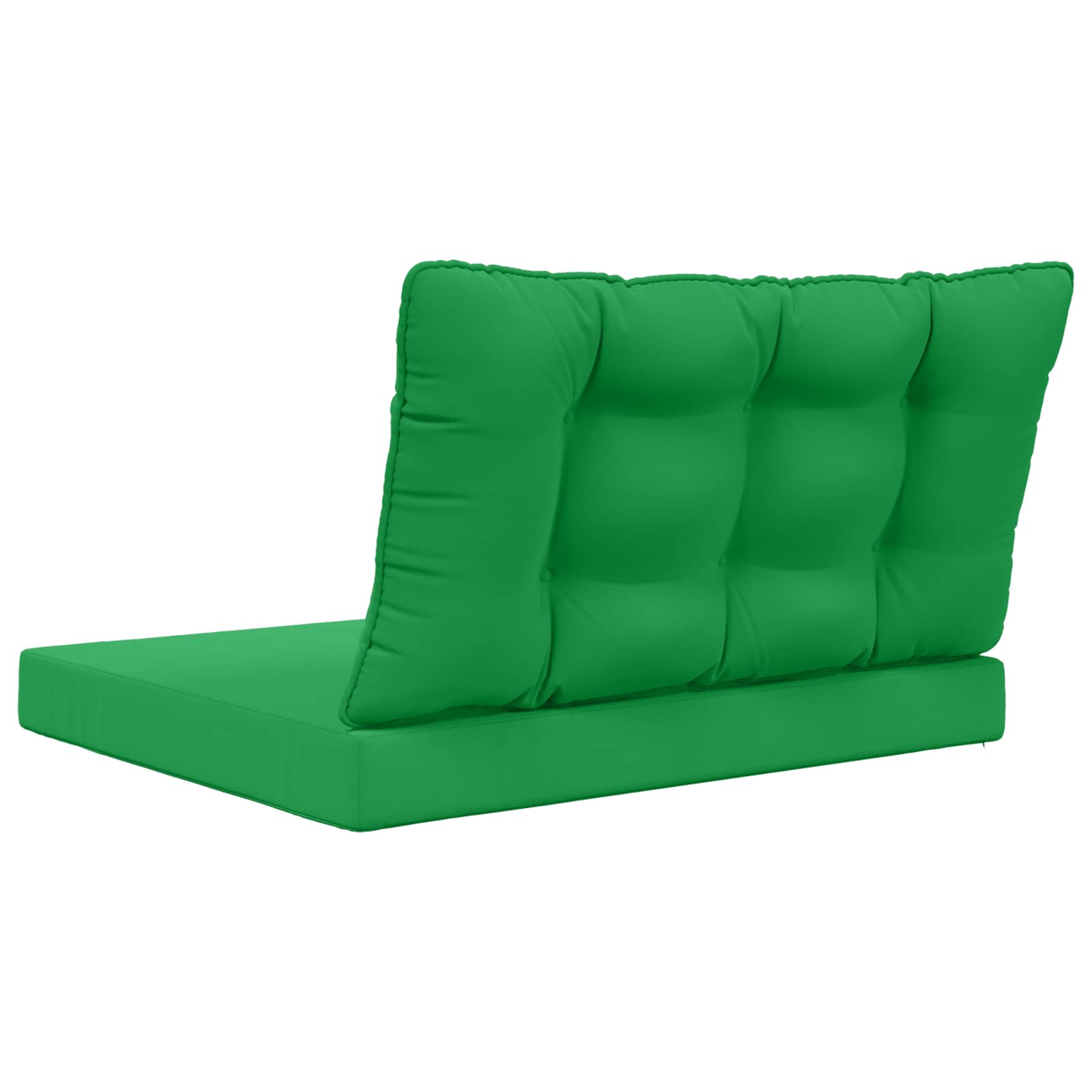 Sofakissen für draußen 2 pcs Grün Polyester