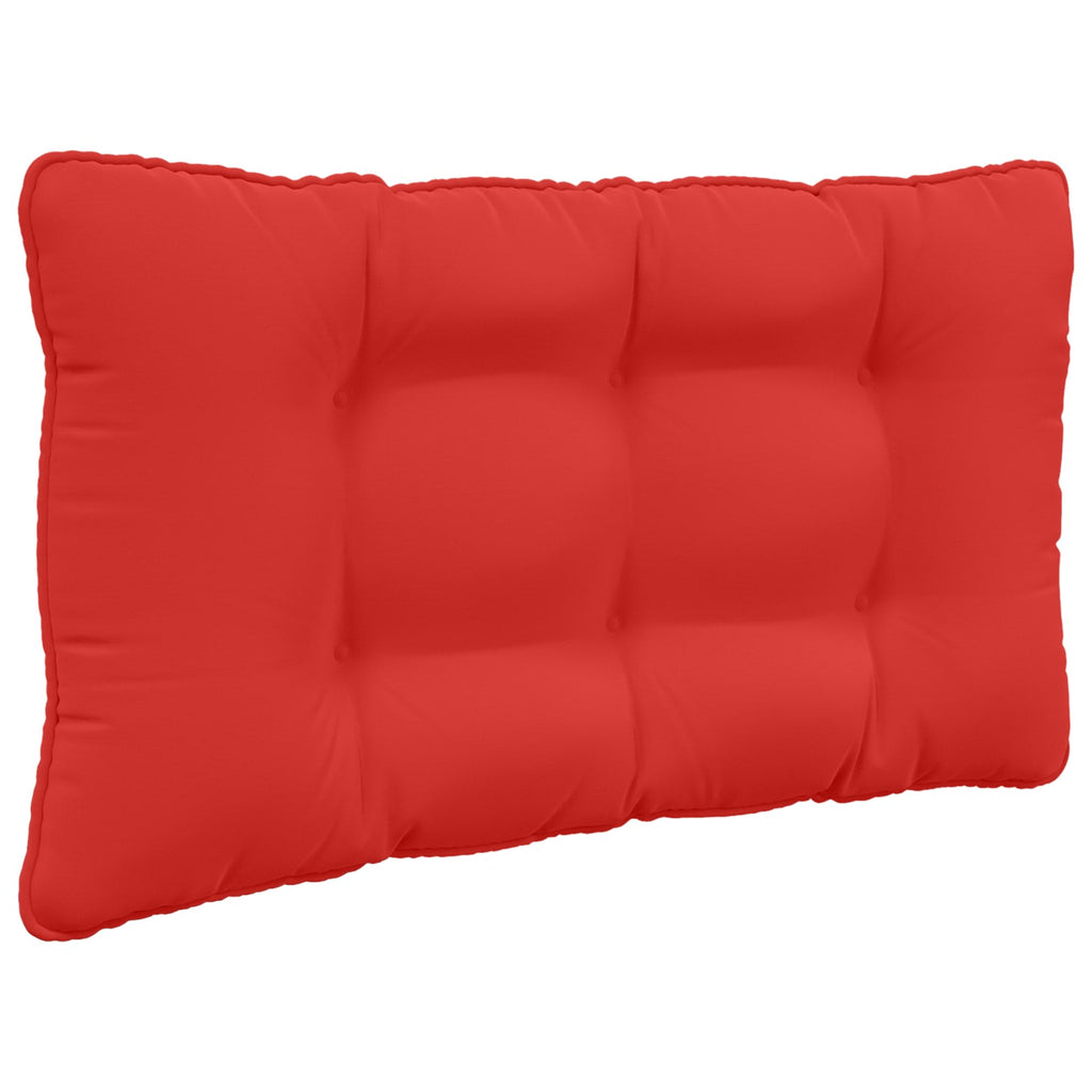Sofakissen für draußen 2 pcs Rot Polyester