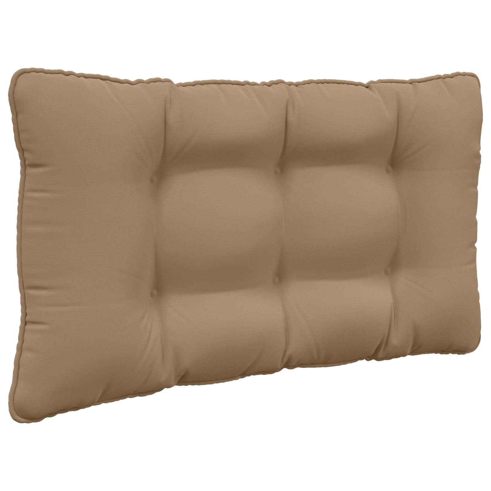 Sofakissen für draußen 2 pcs Taupe Polyester