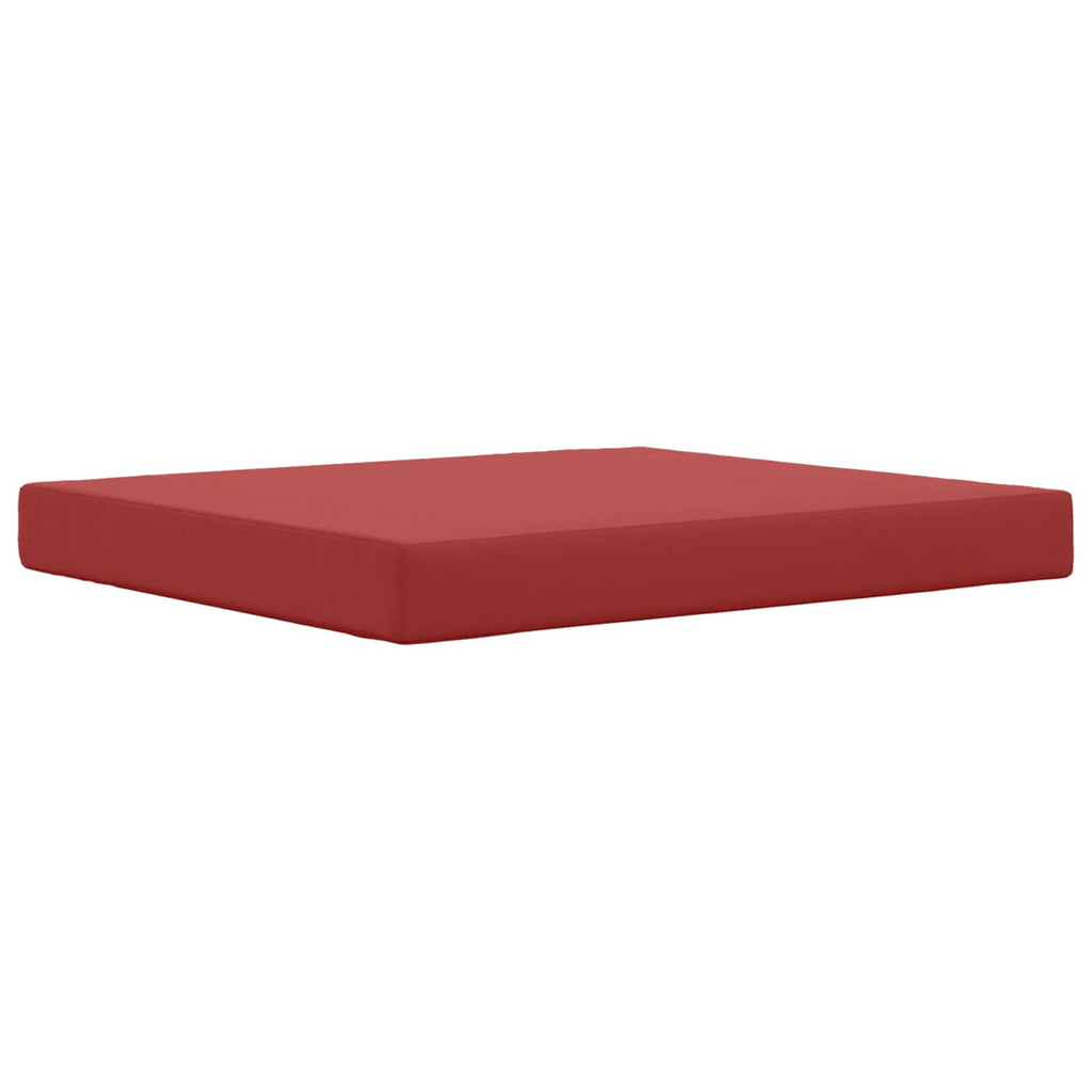 Sofakissen für draußen 2 pcs Weinrot Polyester