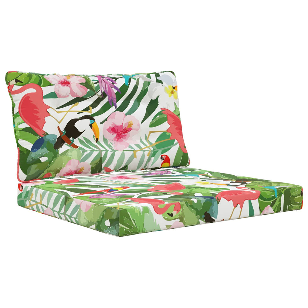 Sofakissen für draußen 2 pcs Bunt Polyester