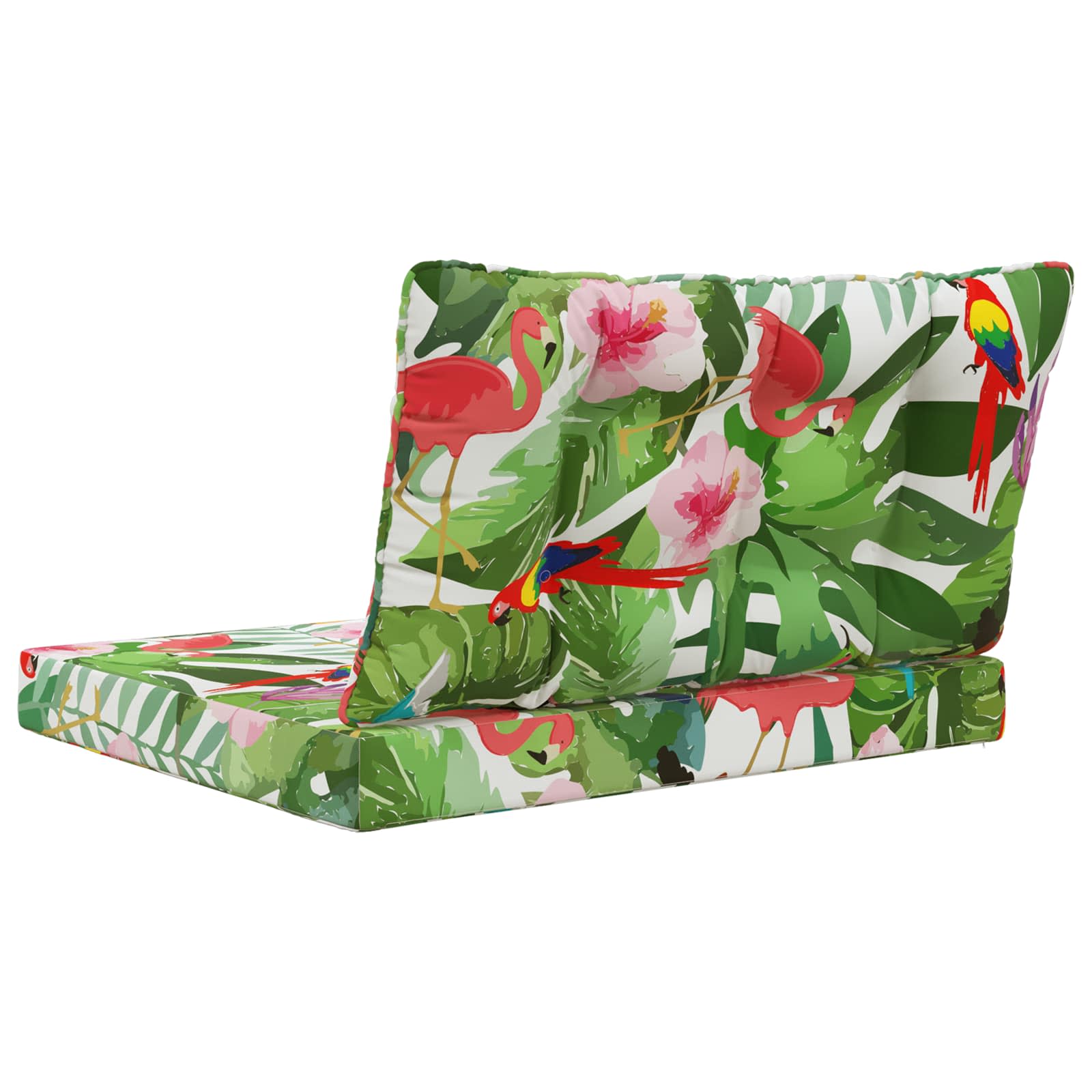 Sofakissen für draußen 2 pcs Bunt Polyester