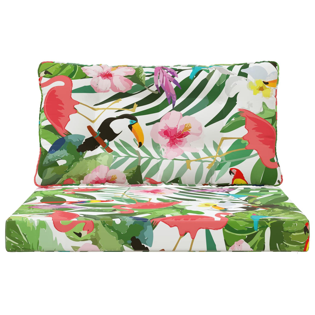 Sofakissen für draußen 2 pcs Bunt Polyester