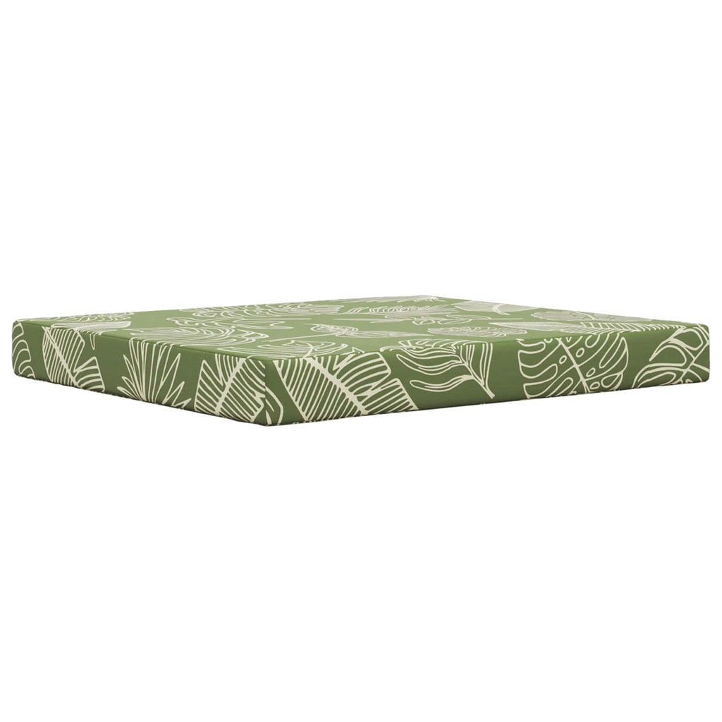 Sofakissen für draußen 2 pcs Blattdesign Polyester