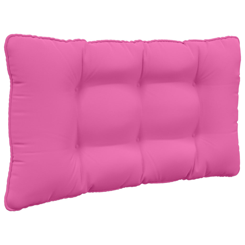 Sofakissen für draußen 2 pcs Rosa Polyester