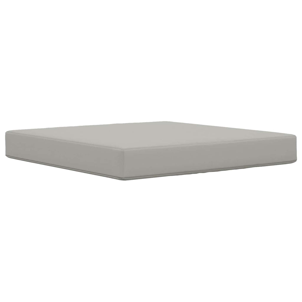 Sofakissen für draußen 3 pcs Grau Polyester