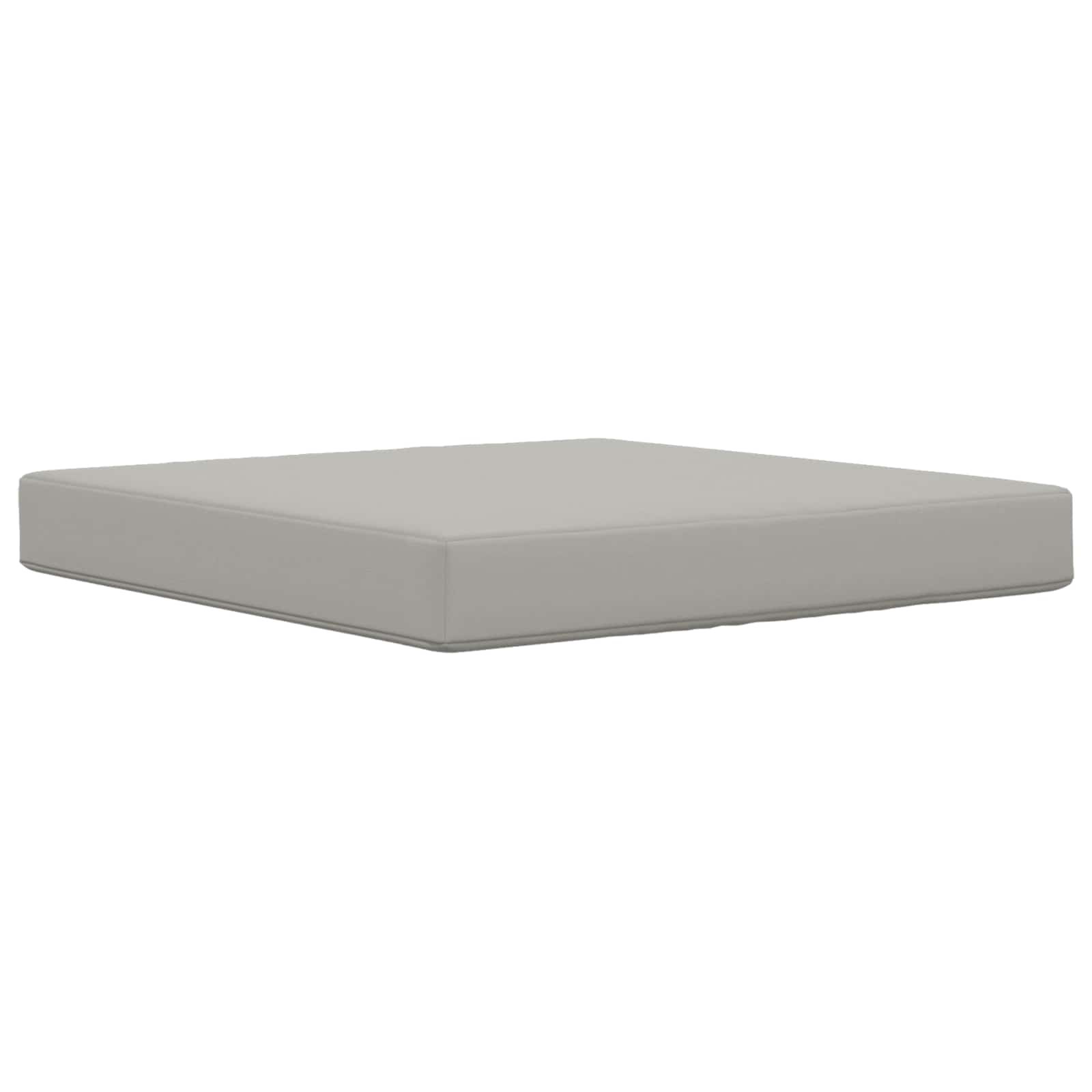 Sofakissen für draußen 3 pcs Grau Polyester