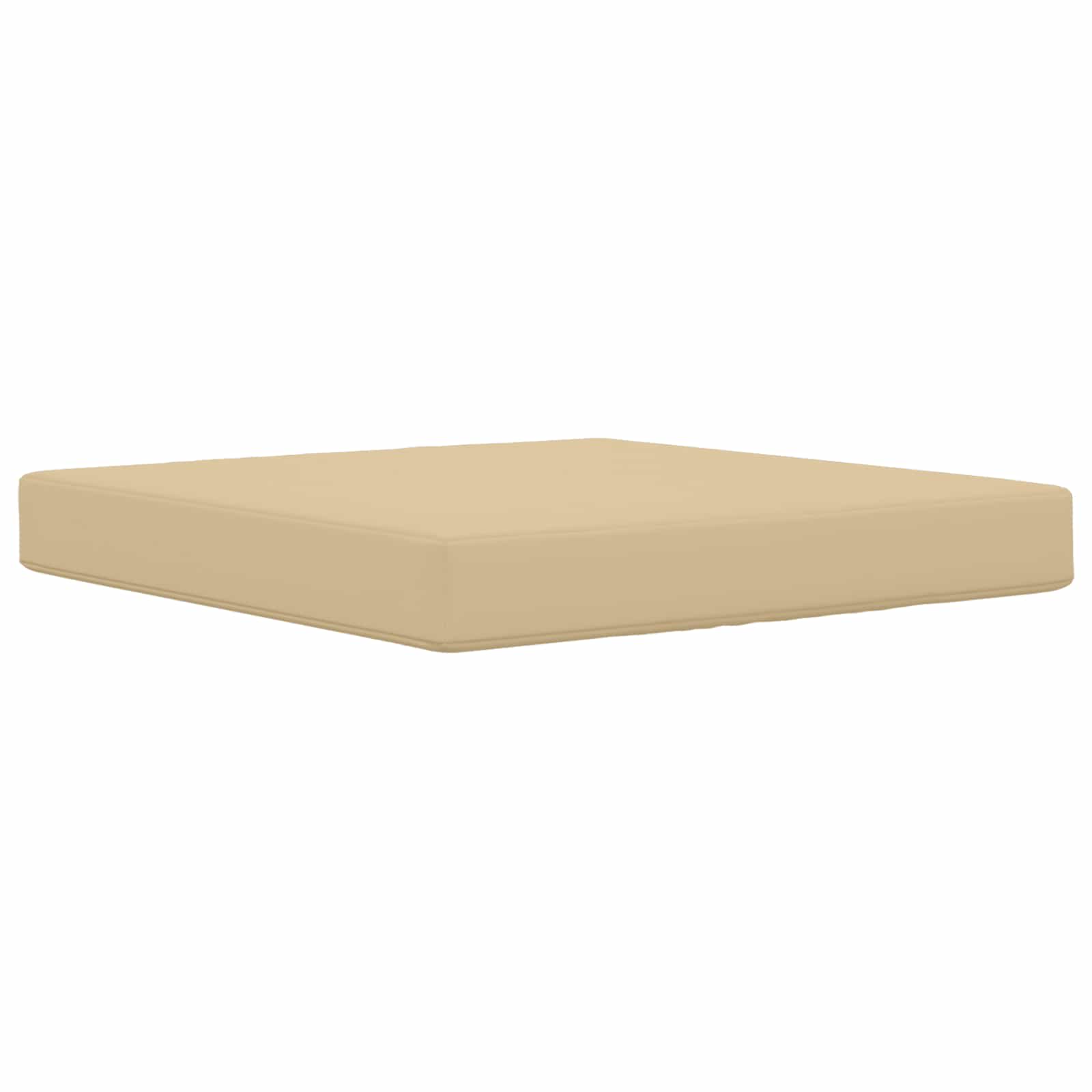 Sofakissen für draußen 3 pcs Beige Polyester