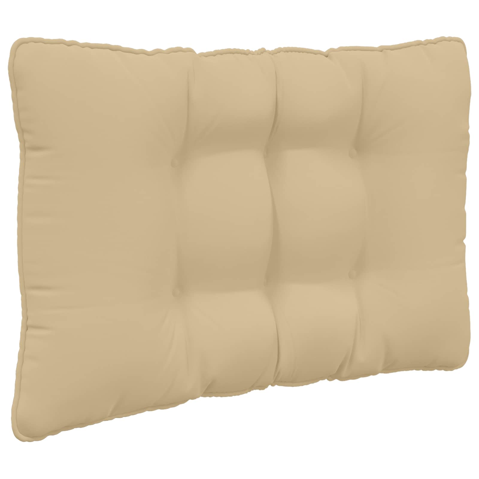 Sofakissen für draußen 3 pcs Beige Polyester