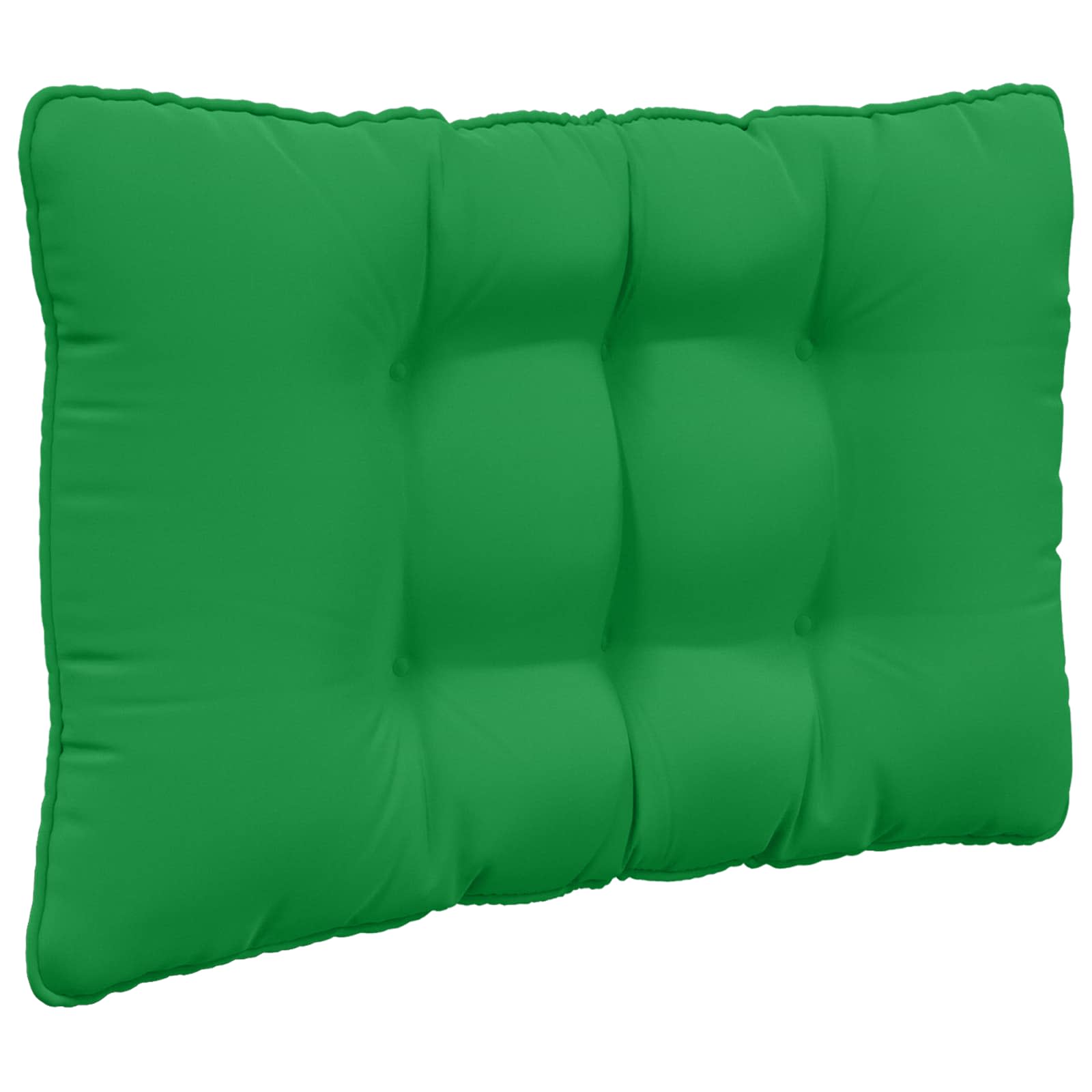 Sofakissen für draußen 3 pcs Grün Polyester