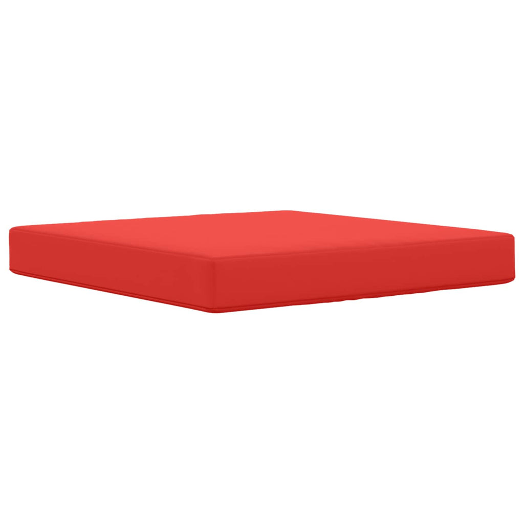 Sofakissen für draußen 3 pcs Rot Polyester