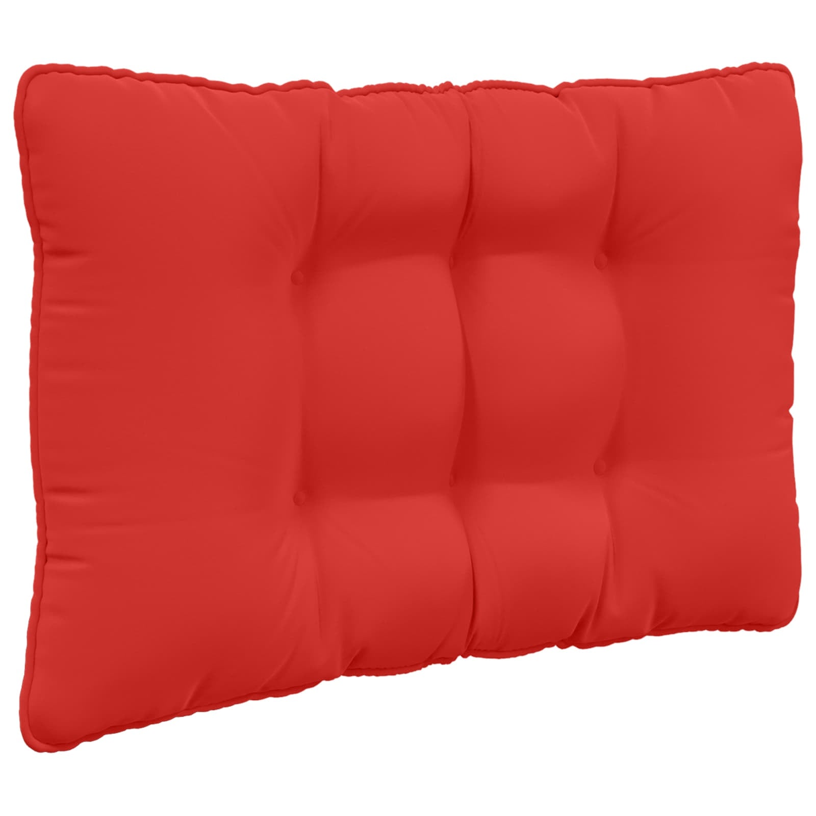 Sofakissen für draußen 3 pcs Rot Polyester