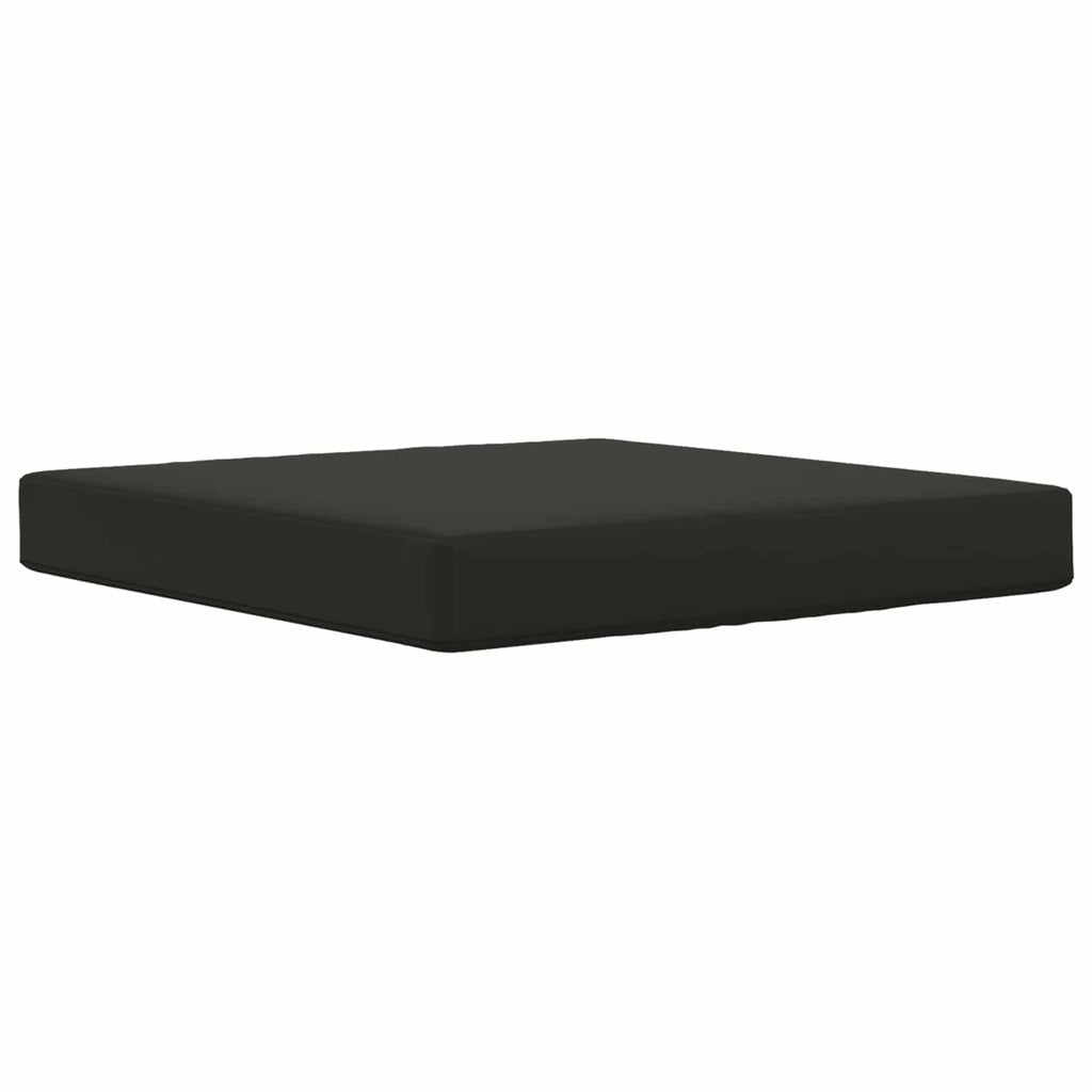 Sofakissen für draußen 3 pcs Schwarz Polyester
