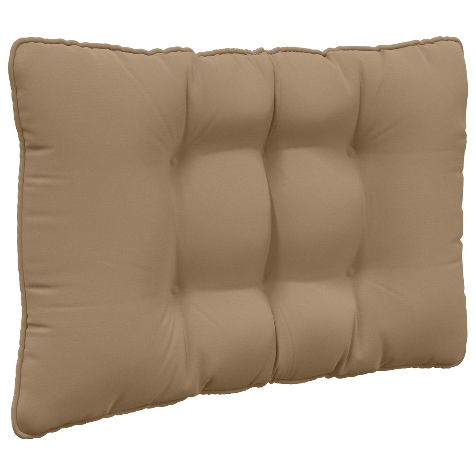 Sofakissen für draußen 3 pcs Taupe Polyester