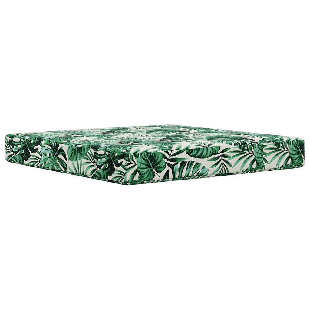 Sofakissen für draußen 3 pcs Blattmuster Polyester