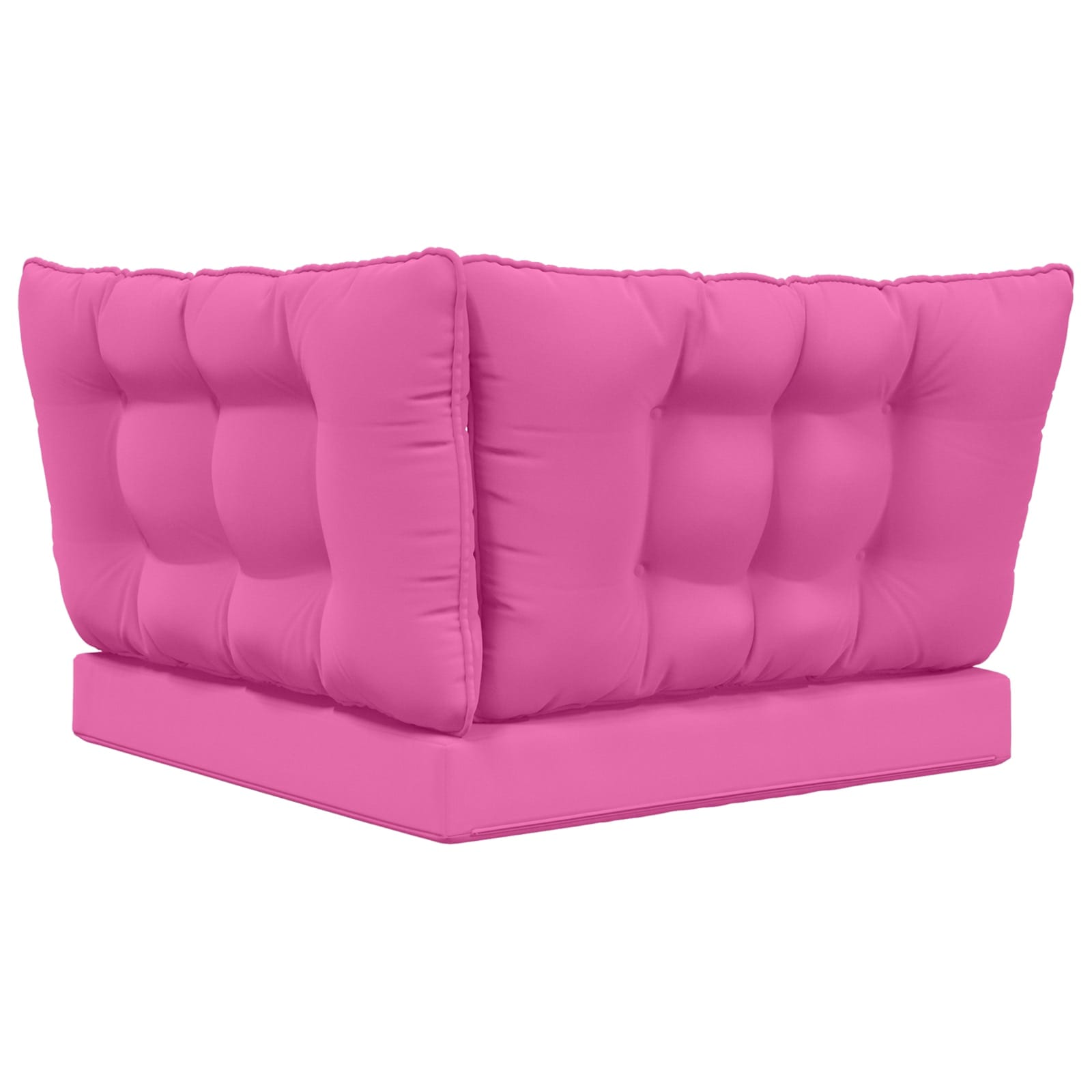 Sofakissen für draußen 3 pcs Rosa Polyester