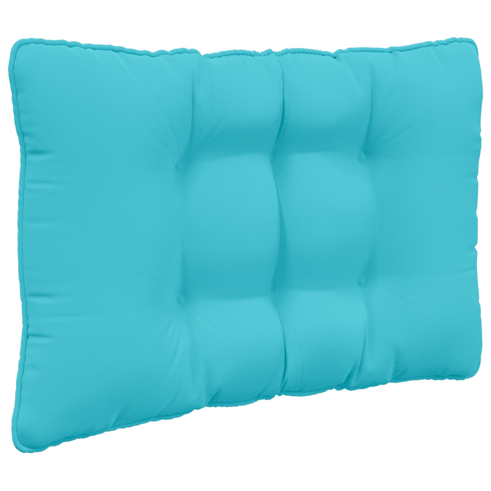 Sofakissen für draußen 3 pcs Türkis Polyester
