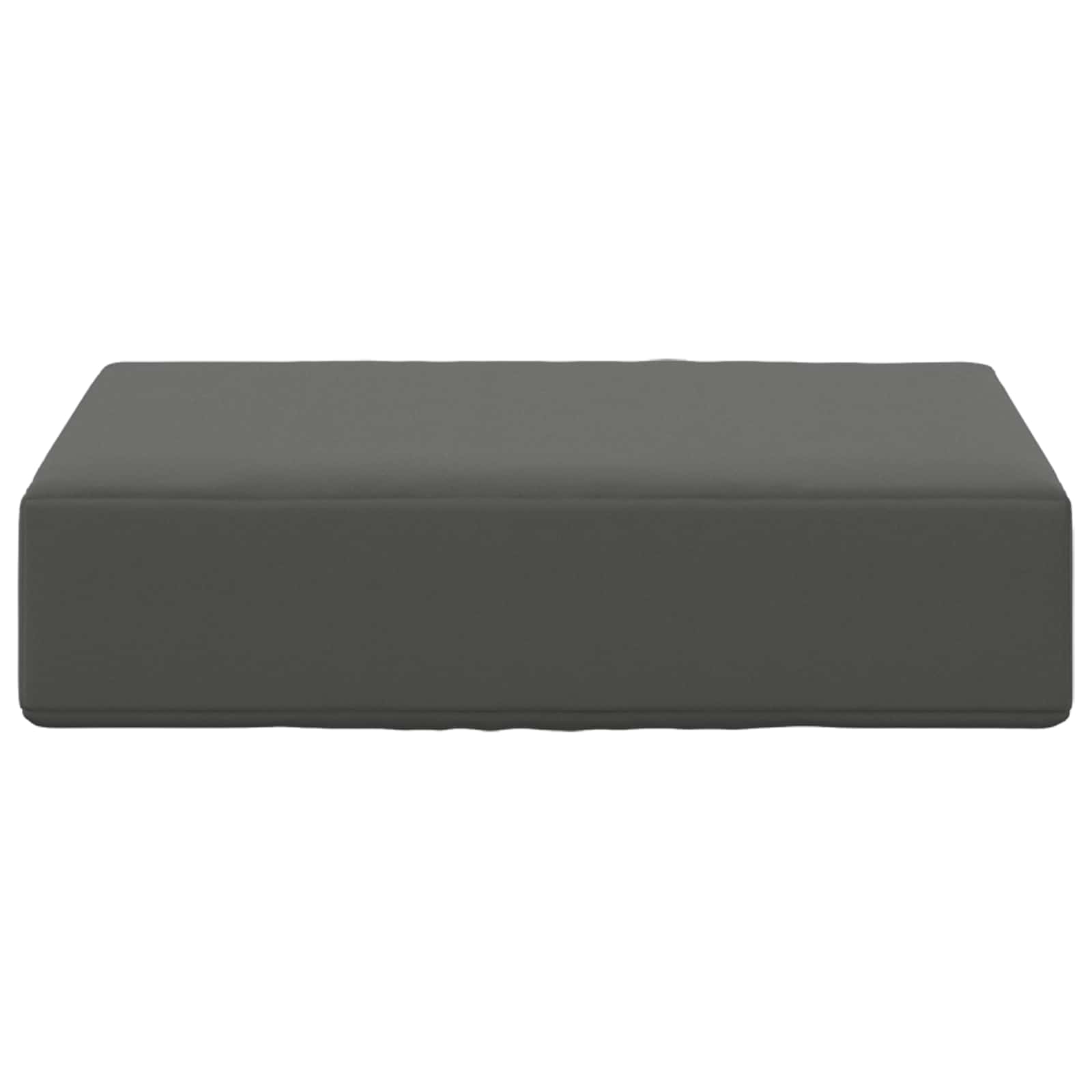 Sitzkissen für Outdoor Anthrazit 40 x 40 x 8 cm 100 % Polyester