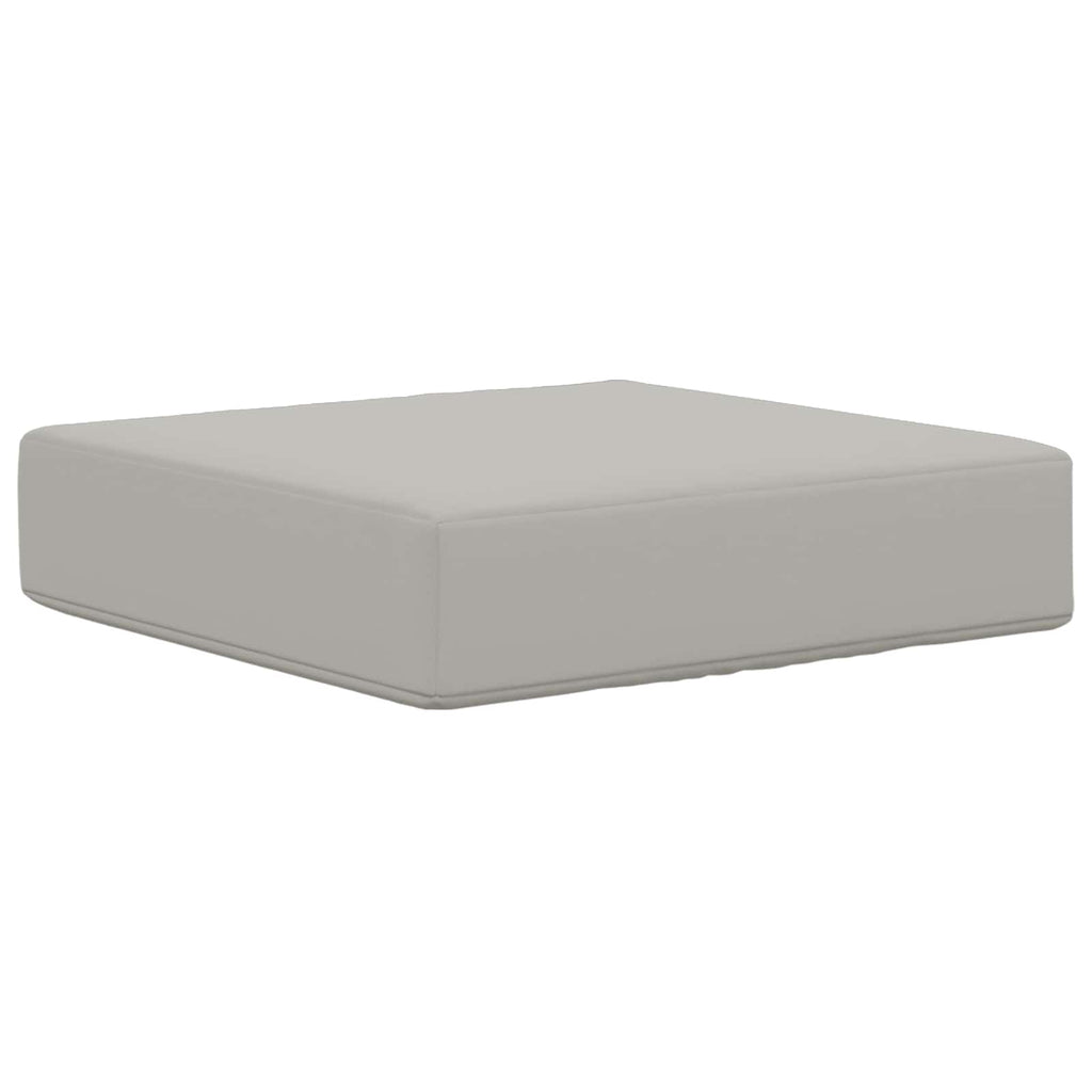 Sitzkissen für Outdoor Grau 40 x 40 x 8 cm 100 % Polyester