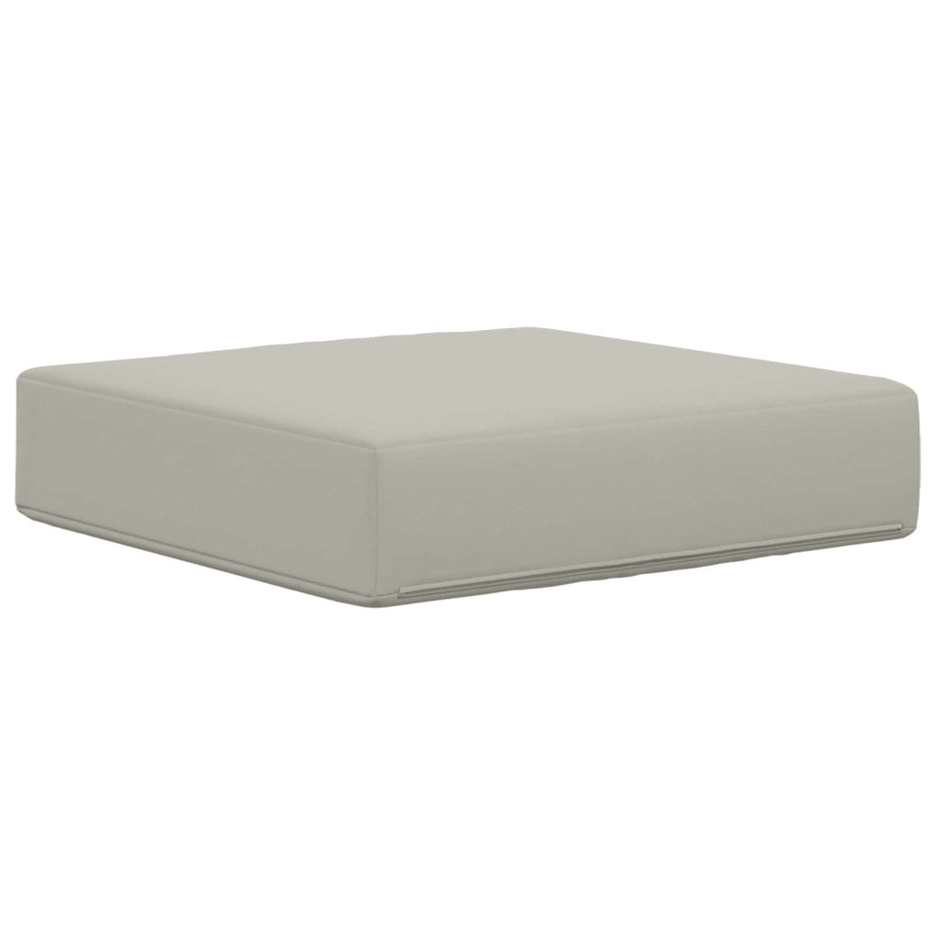 Sitzkissen für Outdoor Grau 40 x 40 x 8 cm 100 % Polyester