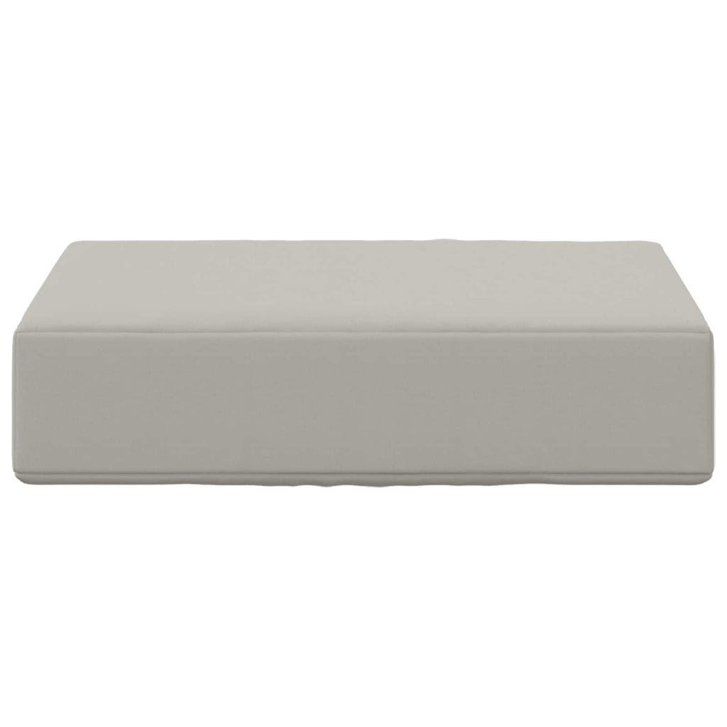 Sitzkissen für Outdoor Grau 40 x 40 x 8 cm 100 % Polyester